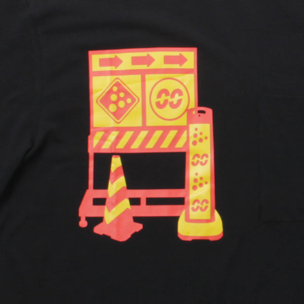 TYCOON running × CRATF COLLECTIVE RELAXED SS TEE(1916031-999000) - Black