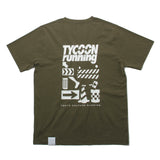 &MOSS DRY TOUCH T×TYCOON running - MOSS