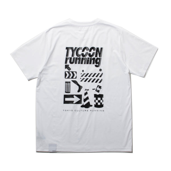 &MOSS DRY TOUCH T×TYCOON running - WHITE