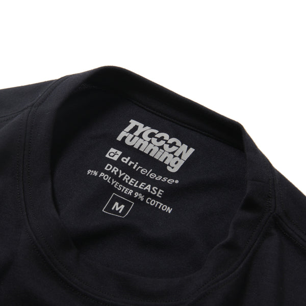 TYCOON running original Tee(TRG-ST002) - BLACK