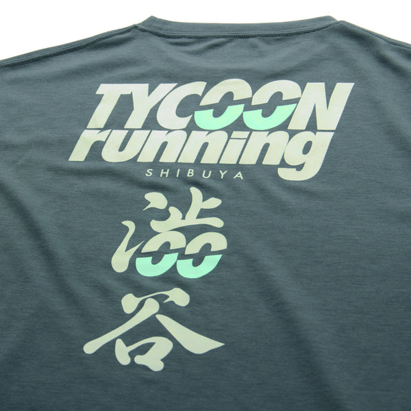 TYCOON running original Tee(TRG-ST003) - SAGE