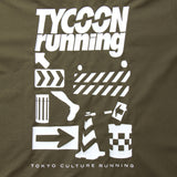 &MOSS DRY TOUCH OVERSIZED T×TYCOONrunning - MOSS