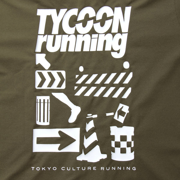 &MOSS DRY TOUCH OVERSIZED T×TYCOONrunning - MOSS