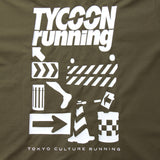 &MOSS DRY TOUCH T×TYCOON running - MOSS