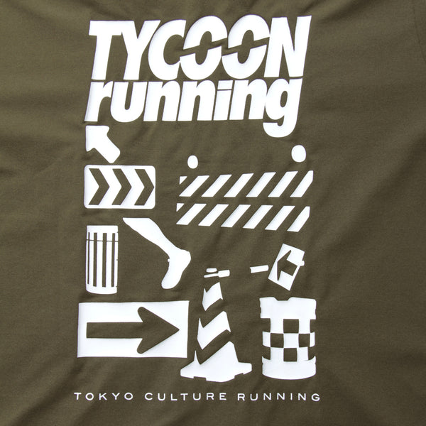 &MOSS DRY TOUCH T×TYCOON running - MOSS