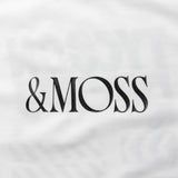 &MOSS DRY TOUCH OVERSIZED T×TYCOONrunning - WHITE