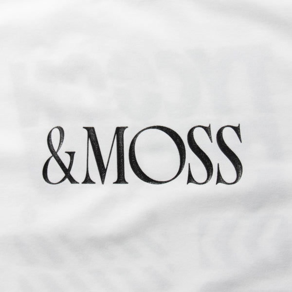 &MOSS DRY TOUCH OVERSIZED T×TYCOONrunning - WHITE