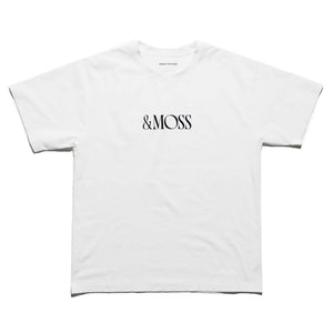 &MOSS DRY TOUCH OVERSIZED T×TYCOONrunning - WHITE