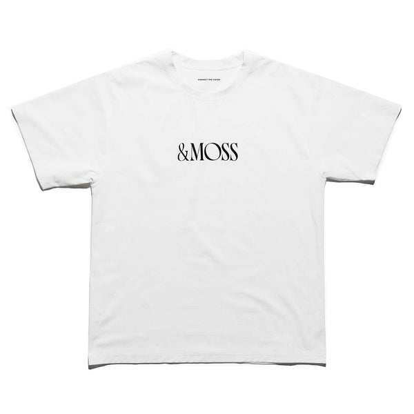 &MOSS DRY TOUCH OVERSIZED T×TYCOONrunning - WHITE