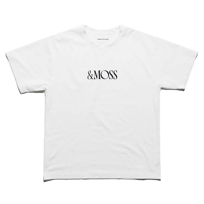 &MOSS DRY TOUCH OVERSIZED T×TYCOONrunning - WHITE