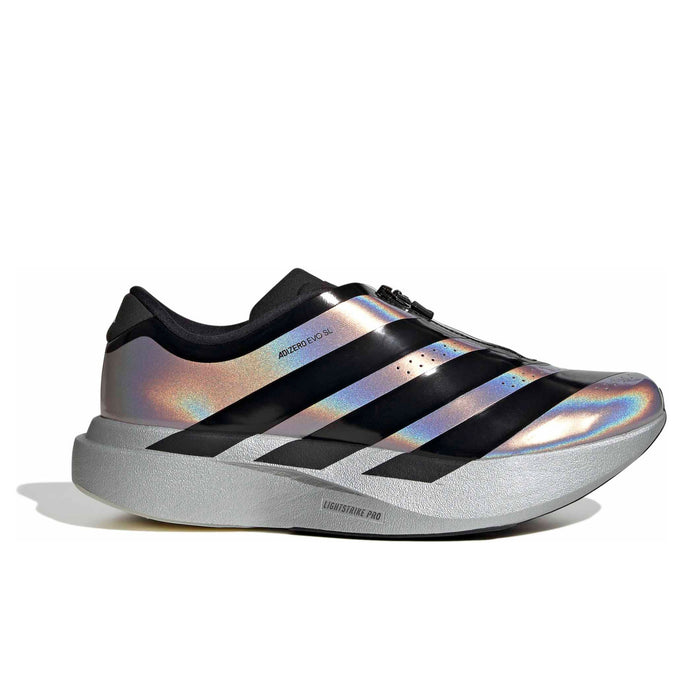 adidas adizero Evo SL ZIP-UP W(KH7788) - Silver Metallic / Core Black / Halo Silver