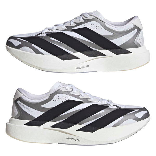 adidas ADIZERO EVO SL EXO M(KI4763) - Cloud White / Core Black / Iron Metallic