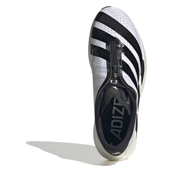 adidas adizero Evo SL ZIP-UP M(KH9623) - Cloud White / Core Black / Silver Metallic