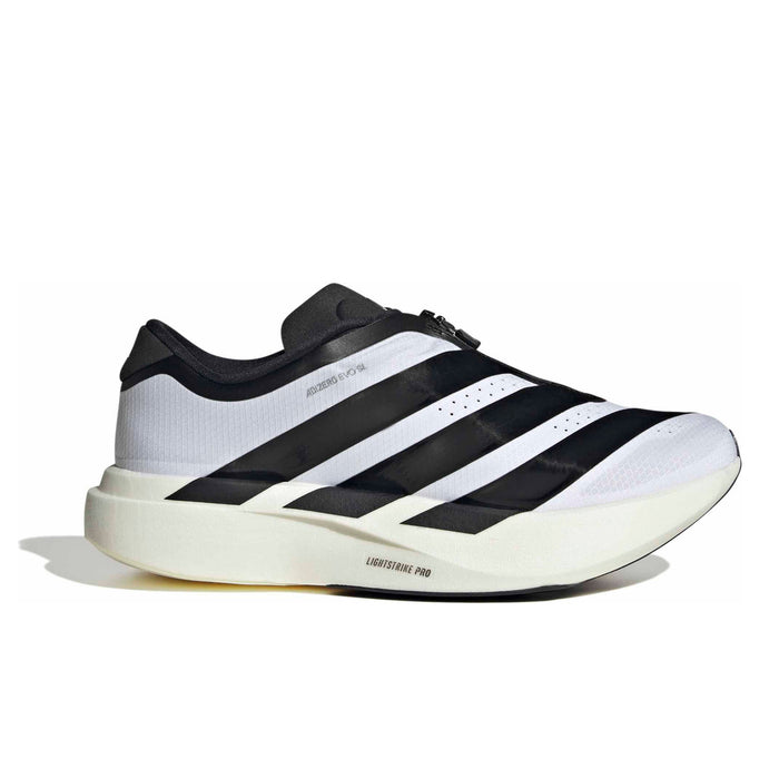 adidas adizero Evo SL ZIP-UP W(KI4796) - Cloud White / Core Black / Silver Metallic