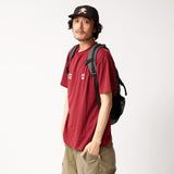 BEASTIE BOYS-TYCOON Tee(TRG-ST001B) - MAROON